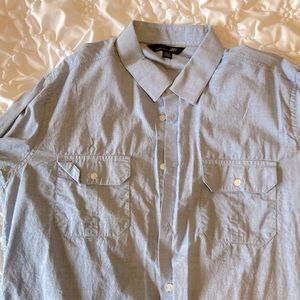 J Ferrar XL Button Up, blue